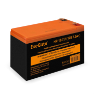 Батарея для ИБП ExeGate HR 12-7.2 (12V 7.2Ah 1227W, клеммы F2) EX282965RUS Батарея для ИБП ExeGate HR 12-7.2 (12V 7.2Ah 1227W, клеммы F2) EX282965RUS