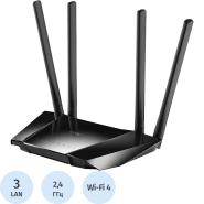Маршрутизатор Cudy LT400, N300 с поддержкой 4G Маршрутизатор Cudy LT400, N300 с поддержкой 4G