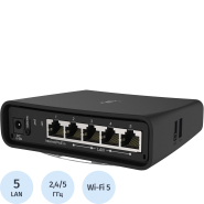 Маршрутизатор Wi-fi MikroTik hAP ac2 RBD52G-5HacD2HnD-TC, AC1200, USB, PoE
