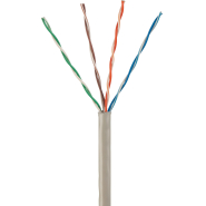 Кабель BigTech BT-CECR-012 CCA UTP 4 пары, кат.5e AWG25 PVC 100м сер Кабель BigTech BT-CECR-012 CCA UTP 4 пары, кат.5e AWG25 PVC 100м сер