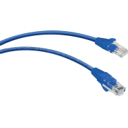 Патч-корд Cabeus PC-UTP-RJ45-Cat.6-1m-BL-LSZH U/UTP, кат6,2xRJ45/8p8c,синий