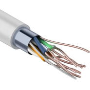 Кабель REXANT (01-0143) F/UTP, CAT 5e, PVC, 4PR, 24AWG, INDOOR, SOLID,305м