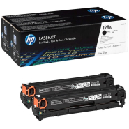Картридж лазерный HP 128A CE320AD чер. для СLJ CP1525/CM1415 (2шт/уп) Картридж лазерный HP 128A CE320AD чер. для СLJ CP1525/CM1415 (2шт/уп)