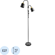 Светильник Ultraflash UF-404 C02 черн  (напольн, торшер, цоколь Е27)