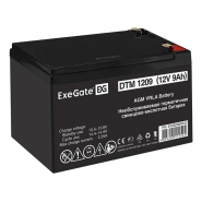 Батарея для ИБП ExeGate DTM 1209 (12V 9Ah, клеммы F2)(EX282966RUS) Батарея для ИБП ExeGate DTM 1209 (12V 9Ah, клеммы F2)(EX282966RUS)