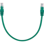 Патч-корд REXANT U/UTP, CAT 5e, 26AWG, LSZH, 0,3м (02-0106-03) зеленый Патч-корд REXANT U/UTP, CAT 5e, 26AWG, LSZH, 0,3м (02-0106-03) зеленый