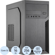 Системный блок BigTech PC S3010 i3-12100/H610/16GB/256GB/W11P Системный блок BigTech PC S3010 i3-12100/H610/16GB/256GB/W11P