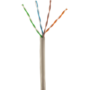 Кабель BigTech BT-CECR-003 медь UTP 4 пары, кат.5e AWG24 PVC 305м сер Кабель BigTech BT-CECR-003 медь UTP 4 пары, кат.5e AWG24 PVC 305м сер
