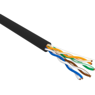 Кабель PROconnect (01-0045-3) U/UTP,CCA,CAT5e,PE,4PR,24AWG,SOLID,черный,305 Кабель PROconnect (01-0045-3) U/UTP,CCA,CAT5e,PE,4PR,24AWG,SOLID,черный,305